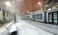Jerusalem prepares for snow: Classes to end early