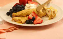 Kosher.com Heavenly Cheese Crepes
