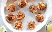 Kosher.com Onion and Pastrami Tartlets