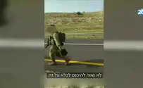 טרור אבנים: חיילים העדיפו לסגת