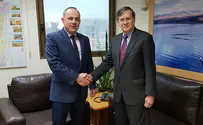 Steinitz meets American official over gas row with Lebanon