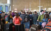 Avi Dishi/Flash90 Disabled protesters block Ben Gurion Airport