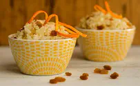 Orange Rice with Raisins