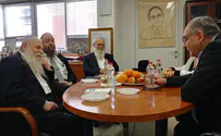 הרבנים ביקרו בבית החולים הדסה