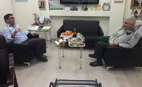 מהדק קשרים: ג'רבי נועד עם ראש אכ"א