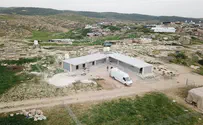 EU-funded illegal Arab outpost expanding on archaeological site