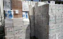 כלים חד פעמיים התגלו כביצים מוברחות