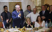 Netanyahu: They speak of human rights while holding a Nazi flag
