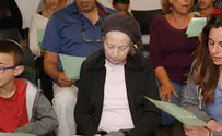 Watch: Holocaust survivors perform song 'Chai'