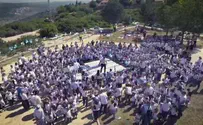 Watch: Samaria children gather for mass singing event