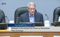 ILTV North Carolina city police department bans Israeli training