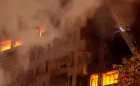 Nine injured in apartment fire