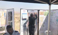 אותרה גופת נהג המשאית שנסחף בערבה