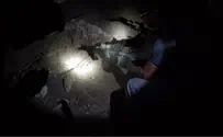 Watch: Israeli police uncover hidden weapons cache near Hevron