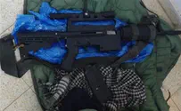 Arab teens enter Israel with machine guns