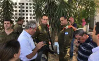 האלופים הגיעו לזירת נפילת הקסאם