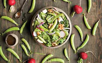 Snap Pea Walnut Salad