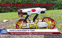 ILTV Israeli engineers present new search-and-rescue robot