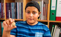 Child finds rare figurine in Upper Galilee