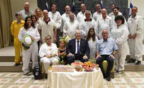 Honey for the President - straight from Gaza area communities