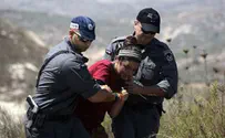 מעצר הצועדים בשומרון-תיעוד העימותים