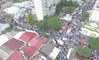 Watch: Thousands in Uman for Rosh Hashanah