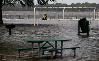 צילום: רויטרס "סכנת נפשות": ההוריקן פוגע בארה"ב