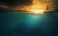 The Foundation Stone of the Temple set in the ocean's depths