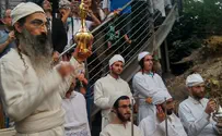 צילום: מרדכי יורבצקי ארגוני המקדש תרגלו את ניסוך המים