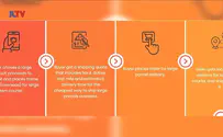 Screenshot Israeli start-up presents: Buying large items online