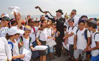הרב אליהו בכנרת: ''אבא תן מים''