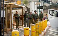 Terrorist shot during stabbing attack near Kiryat Arba
