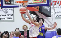 כדורסל: הפסד ליגה ראשון למכבי ת"א