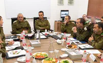הרמטכ"ל הורה לשמור על כוננות בדרום