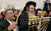 נר שלישי עם ליאון בקבר שמואל הנביא