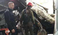 פועל נהרג בקריסת קיר בטון בעטרות