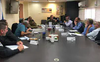 מועצת יש"ע נפגשה עם אלוף פיקוד מרכז