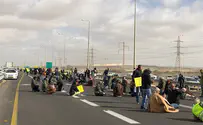 בדואים התפרעו ותקפו שוטרים בנגב