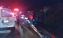 Bus rolls over in the south, one critically injured
