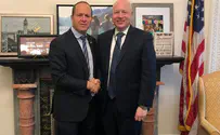 Barkat in US: Sanction companies that boycott Judea and Samaria