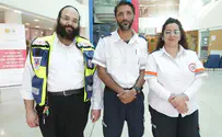 הרב ברך את החובשים שהצילו את חייו