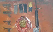 IDF confiscates illegal weapons in Hevron area