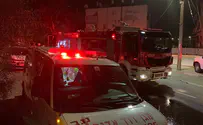 שני פצועים קשה בשריפה באופקים