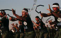 Gaza Fatah splinter group performs simulated IDF kidnapping