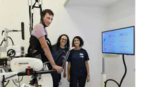 Hadassah's new 'Locomat' helps paralyzed IDF soldier