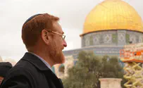 Haim Elboim, Temple Mount Heritage Foundation Yehuda Glick will not be banned from Temple Mount