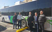 לראשונה בארץ: אוטובוסים בגז טבעי