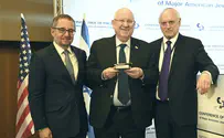 President Rivlin addresses Conference of Presidents mission
