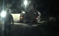 נהרס בית המדרש של ישיבת חומש