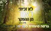 מיכה שקד שר חיים נחמן ב...יידיש!